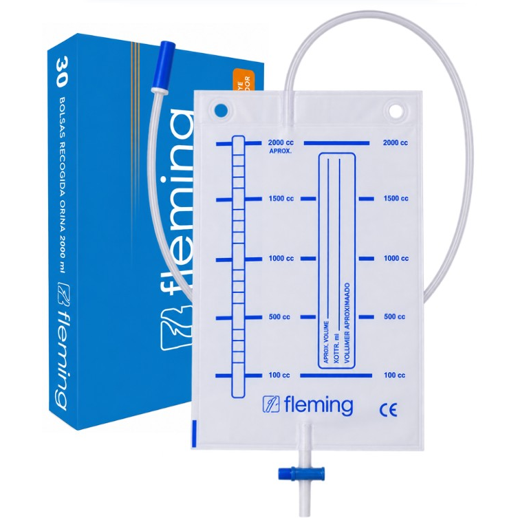 Bolsa Orina Fleming VA y VV 2L 30u CN. 494336