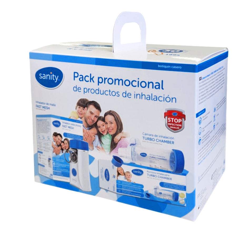 PACK NEBULIZADOR FAST MESH + TURBO CHAMBER