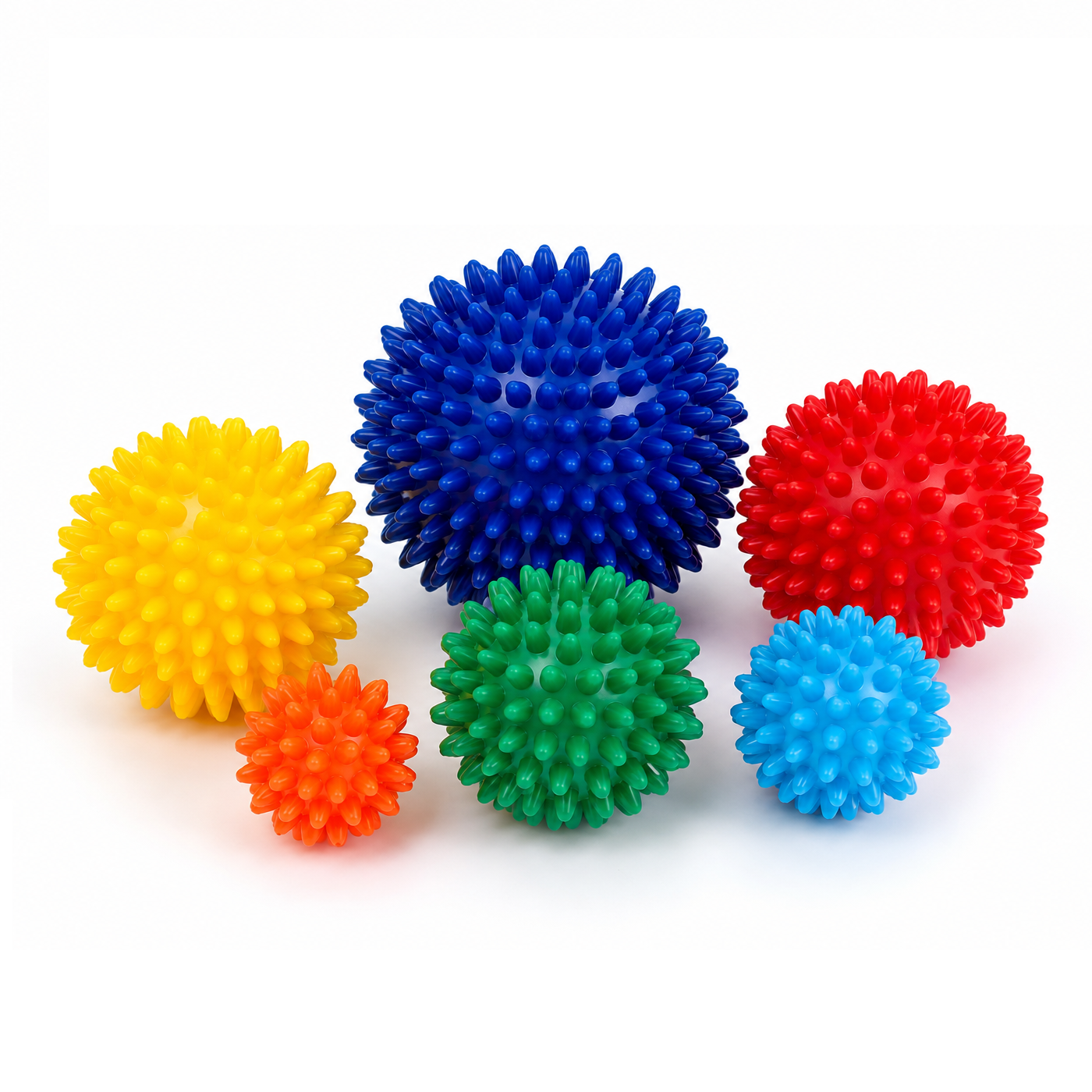 Spiky rehab ball