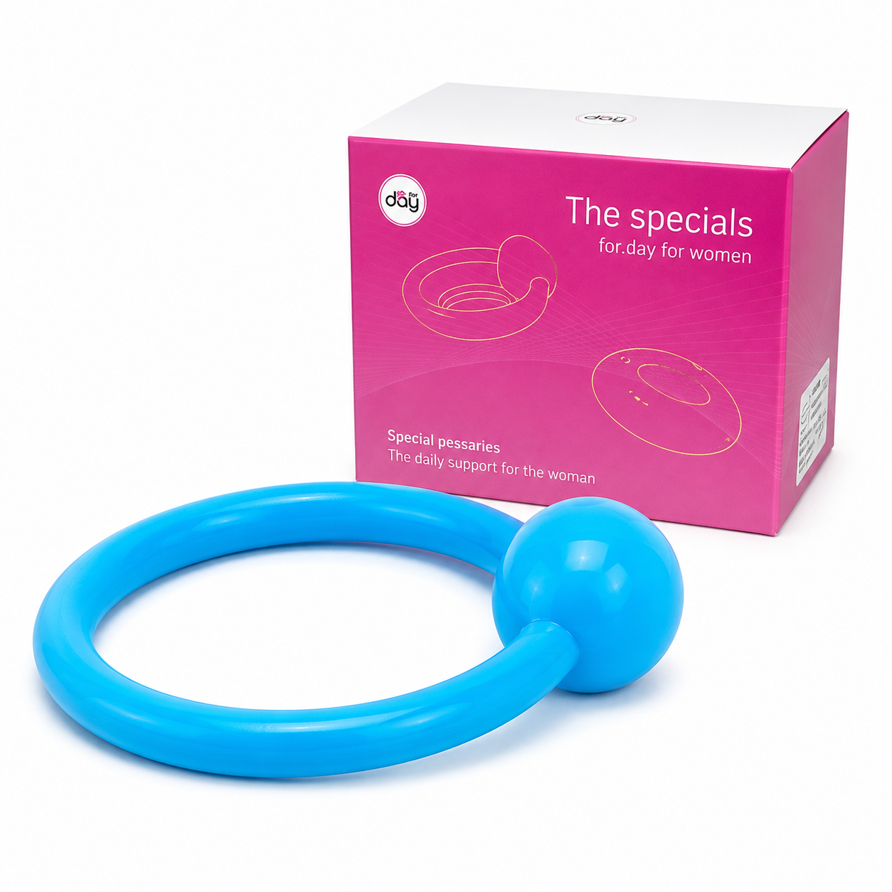 Silicone urethral ring pessary