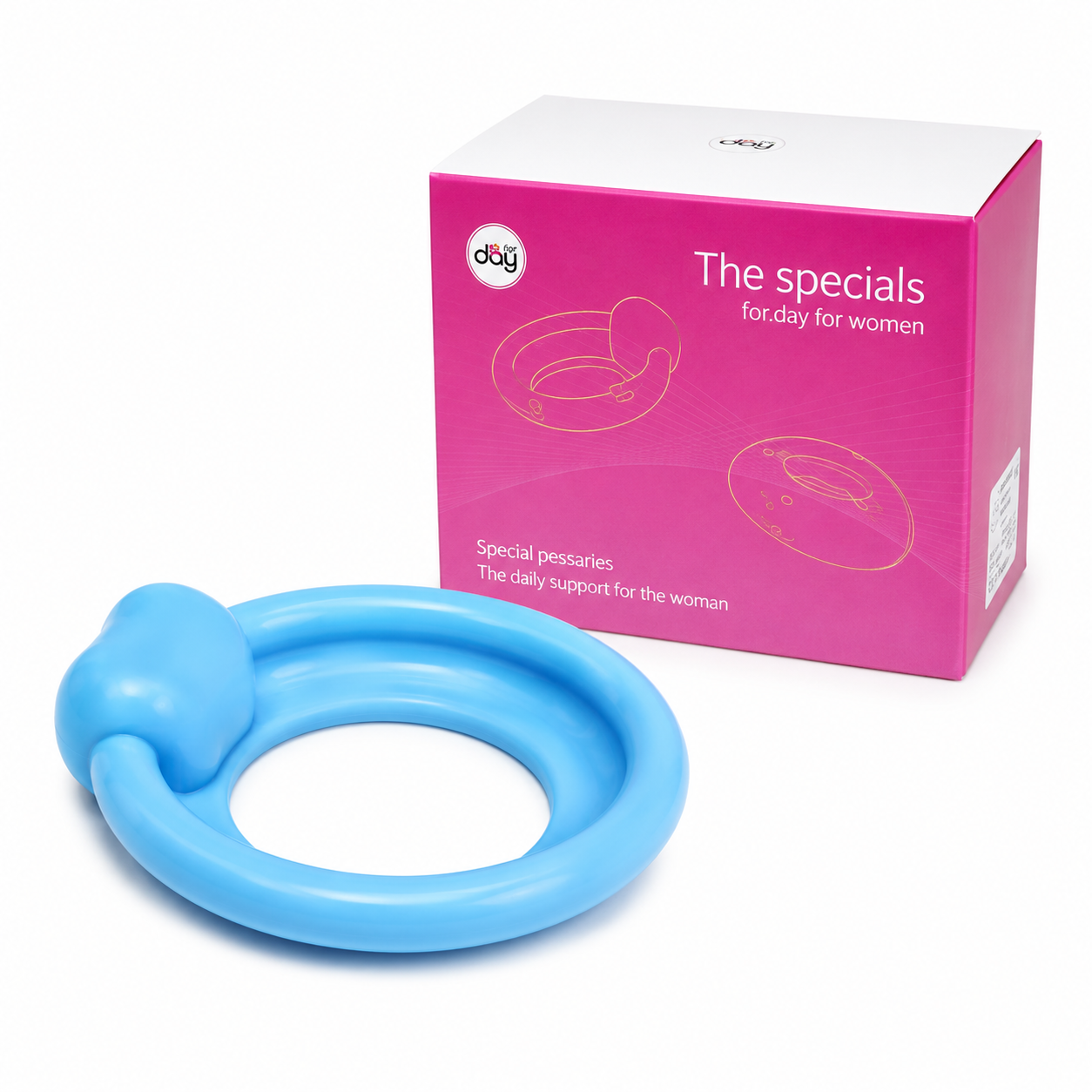 Silicone urethral bowl pessary